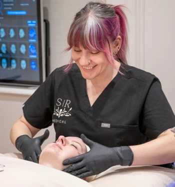 Facials and massage treatment